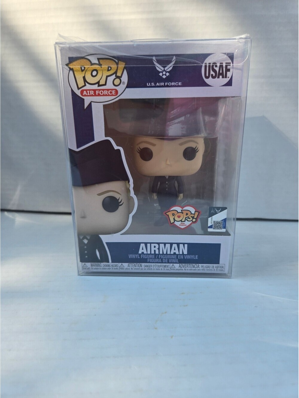 Funko Pop! Air Force Airman Collectible Figure - Very Good Condition